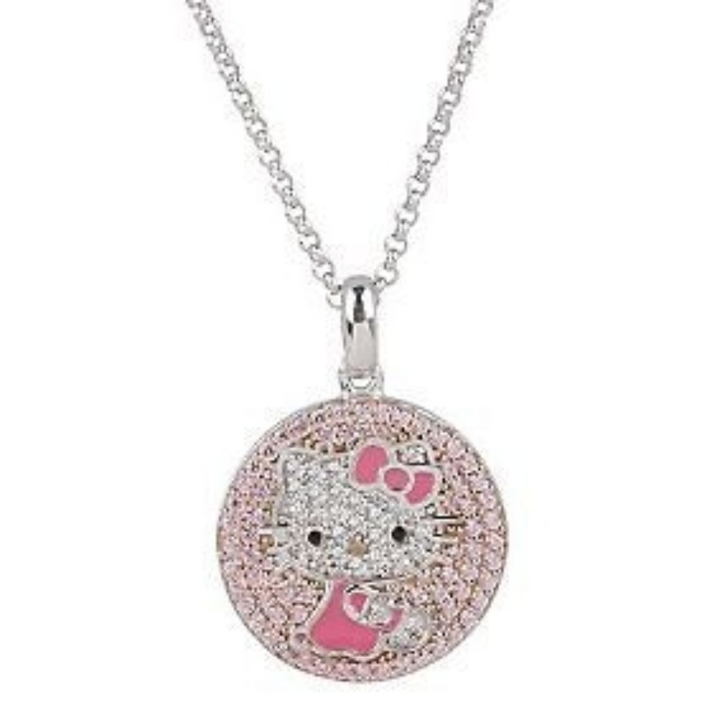 Hello Kitty Diamonique Necklace